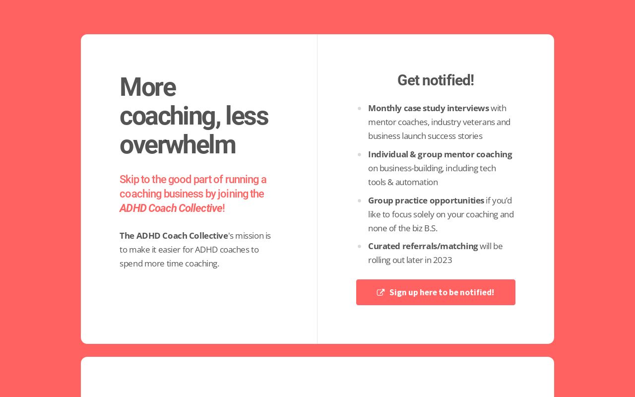 ADHD Coach Collective ADHD Coach Collective